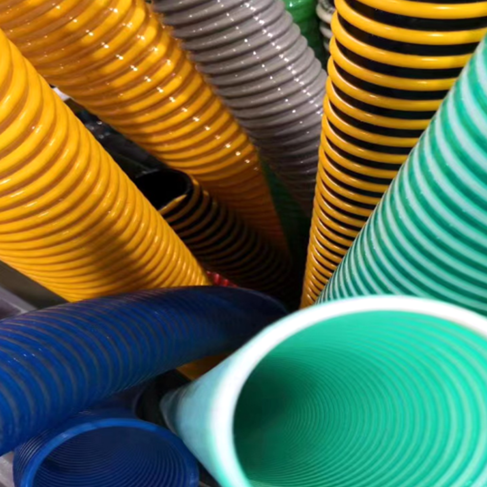Tuyau d'aspiration en PVC agricole synthétique haute résistance