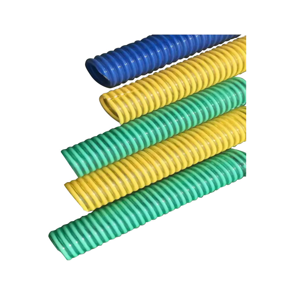 Tuyau d'aspiration en PVC pour projet de conservation de l'eau industrielle synthétique résistant à l'usure